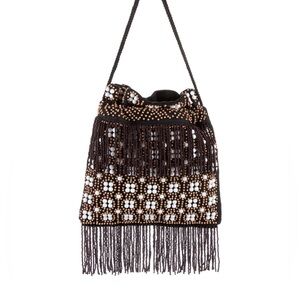 Staud beaded pouch bag